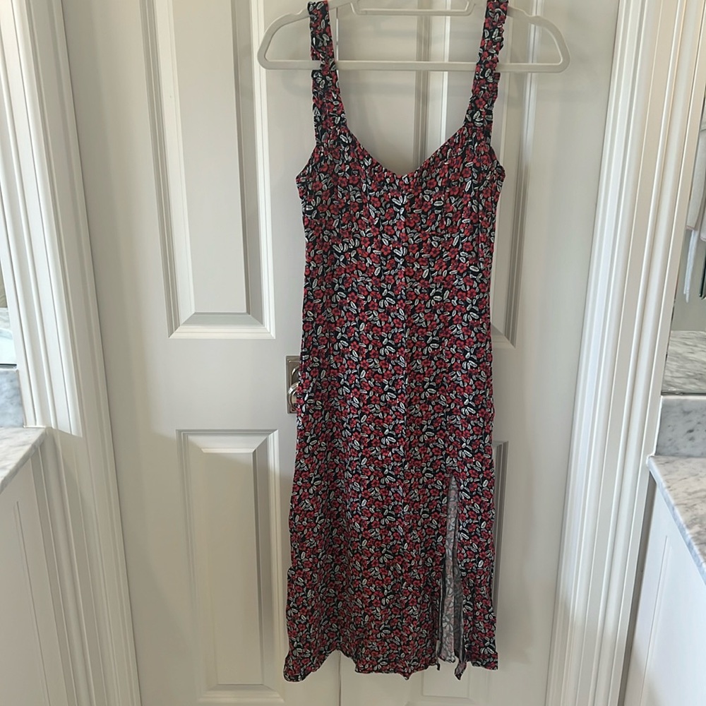 Silk slip dress from Zara